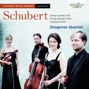 Schubert - Complete String Quartet Vol 2 in the group CD / Klassiskt at Bengans Skivbutik AB (1004601)