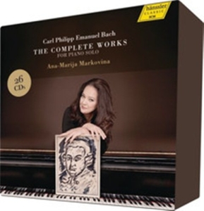 Cpe Bach - The Complete Piano Works in the group Externt_Lager /  at Bengans Skivbutik AB (1006243)