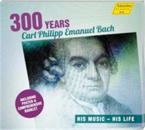 Cpe Bach - 300 Years in the group CD / Klassiskt at Bengans Skivbutik AB (1006244)