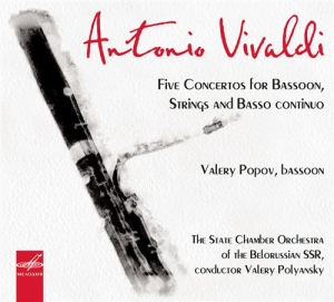 Vivaldi - Five Concerts For Bassoon in the group Externt_Lager /  at Bengans Skivbutik AB (1006247)