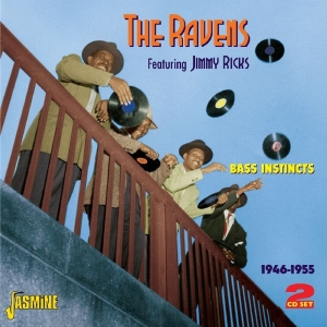 Ravens & Jimmy Ricks - Bass Instincts 1946-1955 in the group CD / Pop-Rock at Bengans Skivbutik AB (1008230)