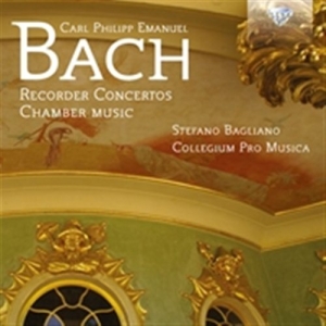 Cpe Bach - Recorder Concertos in the group Externt_Lager /  at Bengans Skivbutik AB (1016809)