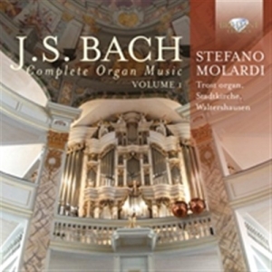 Js Bach - Organ Music Vol 1 in the group Externt_Lager /  at Bengans Skivbutik AB (1016812)