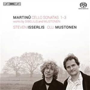 Martinu / Sibelius / Mustonen - Works For Cello And Piano (Sac D) in the group MUSIK / SACD / Klassiskt at Bengans Skivbutik AB (1016868)