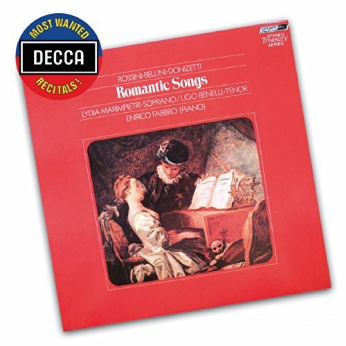 Rossini/ Bellini/ Donizetti - Romantic Songs in the group CD / Klassiskt at Bengans Skivbutik AB (1019453)