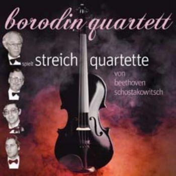 Borodin Quartett - Beethoven/Shostakovich in the group CD / Bestsellers at Bengans Skivbutik AB (1020604)