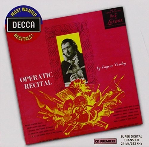 Conley Eugene - Operatic Recital in the group CD / Klassiskt at Bengans Skivbutik AB (1021414)