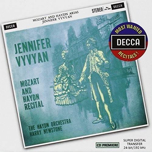 Vyvyan Jennifer - Mozart & Haydn Recital in the group CD / Klassiskt at Bengans Skivbutik AB (1021430)
