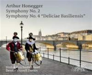 Honegger - Symphony 2+4 in the group Externt_Lager /  at Bengans Skivbutik AB (1025787)