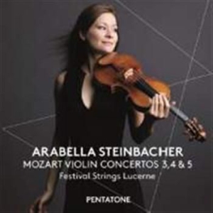 Mozart - Violin Concertos 3-5 in the group MUSIK / SACD / Klassiskt at Bengans Skivbutik AB (1025821)