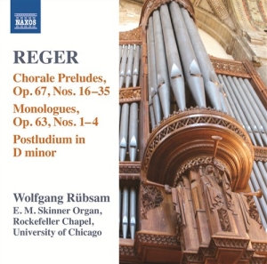 Reger - Organ Works Vol 15 in the group Externt_Lager /  at Bengans Skivbutik AB (1027293)