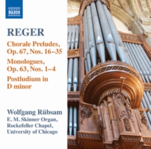 Reger - Organ Works Vol 15 in the group Externt_Lager /  at Bengans Skivbutik AB (1027293)