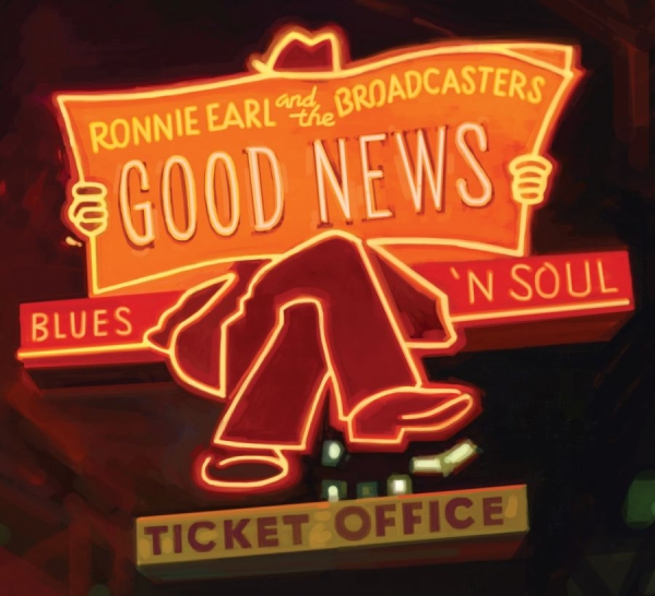 Earl Ronnie And The Broadcasters - Good News in the group CD / Jazz/Blues at Bengans Skivbutik AB (1045149)
