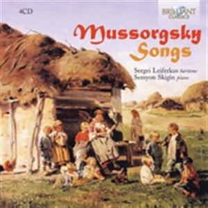 Mussorgsky Modest - Songs in the group CD / Klassiskt at Bengans Skivbutik AB (1047186)