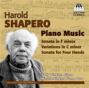 Shapero - Piano Music in the group Externt_Lager /  at Bengans Skivbutik AB (1047220)