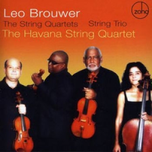 Havana String Quartet - Leo Brouwer: String Quartets - Stri in the group CD / Jazz/Blues at Bengans Skivbutik AB (1049899)