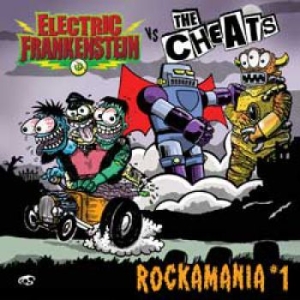 Electric Frankenstein/The Cheats - Rockamania I in the group VINYL / Pop-Rock at Bengans Skivbutik AB (1057313)