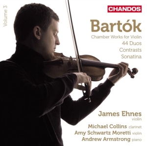 Bartok - Chamber Works For Violin Vol 3 in the group Externt_Lager /  at Bengans Skivbutik AB (1058001)