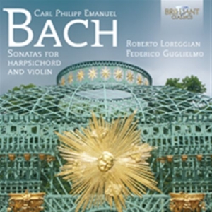 Cpe Bach - Sonatas For Harpsichord And Violin in the group Externt_Lager /  at Bengans Skivbutik AB (1058007)