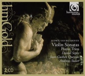 Beethoven Ludwig Van - Violin Sonates/Piano Trios in the group CD / Klassiskt,Övrigt at Bengans Skivbutik AB (1058026)