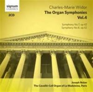 Widor - The Organ Symphonies Vol 4 in the group CD / Klassiskt at Bengans Skivbutik AB (1058060)