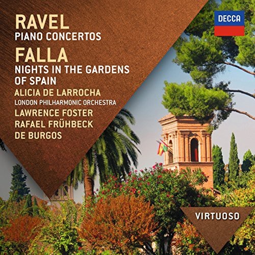 Ravel/Falla - Pianokonserter & Nätter I Spanska.. in the group CD / Klassiskt at Bengans Skivbutik AB (1058105)