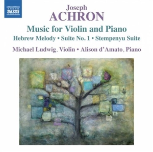Achron - Music For Violin And Piano in the group Externt_Lager /  at Bengans Skivbutik AB (1088092)