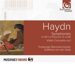 Haydn J. - Violin Concerto/Sym.No.49 in the group CD / Klassiskt,Övrigt at Bengans Skivbutik AB (1088117)