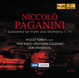 Paganini - Violin Concertos in the group Externt_Lager /  at Bengans Skivbutik AB (1088143)