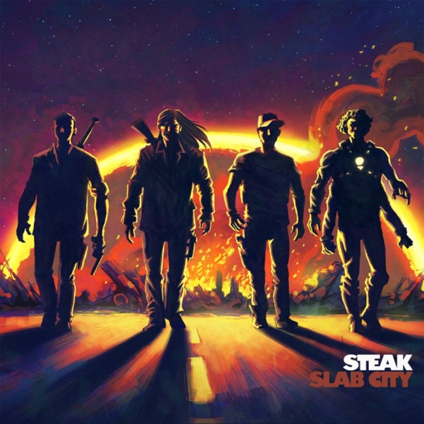 Steak - Slab City - Ltd.Ed. in the group CD / Bestsellers at Bengans Skivbutik AB (1088548)