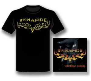 Bonafide - Something Dripping + T-Shirt (Xl) in the group CD / Hårdrock/ Heavy metal at Bengans Skivbutik AB (1093192)