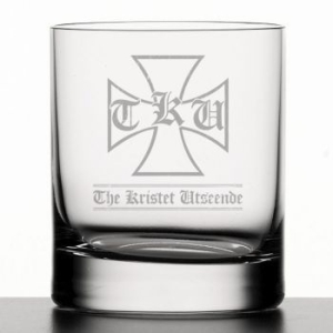 Kristet Utseende - Whiskey Glas Tku Logo in the group OTHER / Merchandise at Bengans Skivbutik AB (1096399)