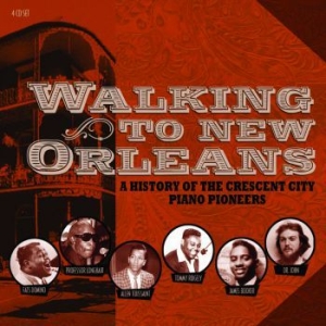 Blandade Artister - Walking To New OrleansCrescent Cit in the group CD / Jazz/Blues at Bengans Skivbutik AB (1100003)
