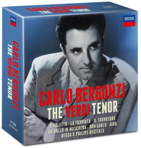 Bergonzi Carlo - Verdi Tenor (17Cd) in the group CD / Klassiskt at Bengans Skivbutik AB (1106814)
