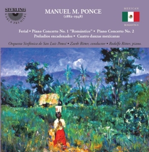 Ponce Manuel M - Piano Concertos in the group Externt_Lager /  at Bengans Skivbutik AB (1117725)