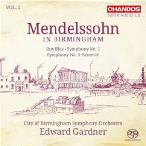 Felix Mendelssohn - In Birmingham in the group MUSIK / SACD / Klassiskt at Bengans Skivbutik AB (1126939)
