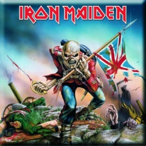 Iron Maiden - Iron Maiden Fridge Magnet: The Trooper in the group OTHER / Merchandise at Bengans Skivbutik AB (1129630)