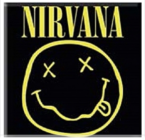 Nirvana - Smiley - Fridge Magnet in the group MERCHANDISE / Magnet / Pop-Rock at Bengans Skivbutik AB (1129642)