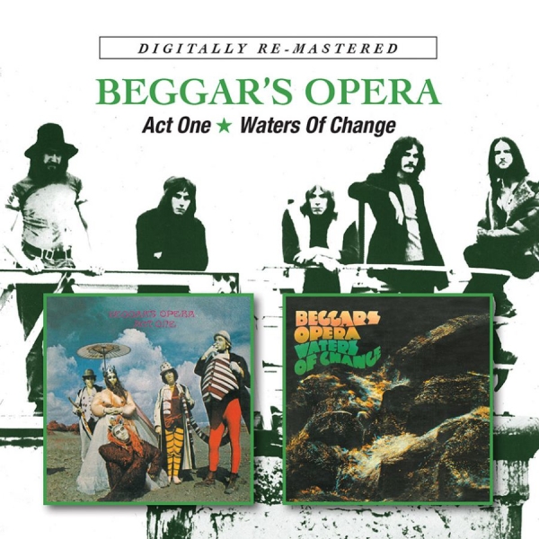 Beggars Opera - Act One/Waters Of Change in the group CD / Bestsellers at Bengans Skivbutik AB (1131149)
