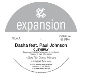 Dasha Feat.Paul Johnson - Cleverly in the group VINYL / RNB, Disco & Soul at Bengans Skivbutik AB (1134419)