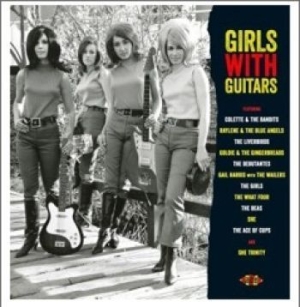 Various Artists - Girls With Guitars in the group VINYL / Pop-Rock at Bengans Skivbutik AB (1142354)