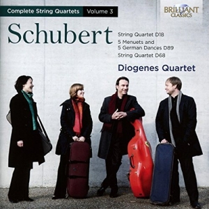 Schubert - String Quartets Vol 3 in the group Externt_Lager /  at Bengans Skivbutik AB (1148229)