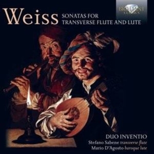 Weiss - Sonatas For Flute And Lute in the group Externt_Lager /  at Bengans Skivbutik AB (1148242)