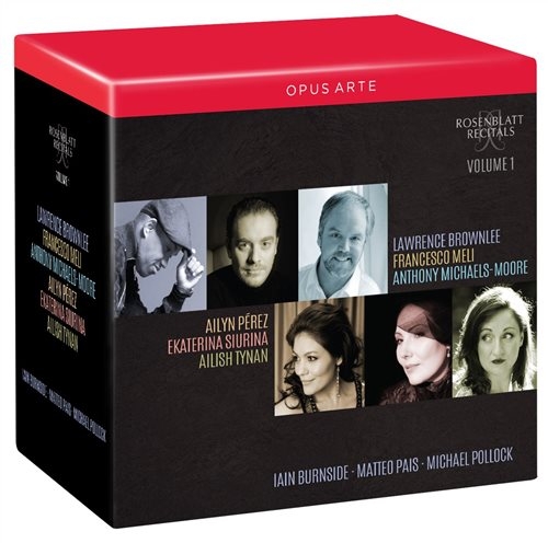 Rosenblatt - Recitals Vol 1 in the group CD / Klassiskt at Bengans Skivbutik AB (1154714)
