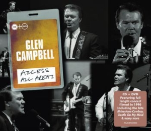 Campbell Glen - Access All Areas - Live (Cd+Dvd) in the group CD / Pop-Rock at Bengans Skivbutik AB (1154828)