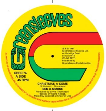 Eek-A-Mouse - Christmas-A-Come (Limited White Vin in the group VINYL / Reggae at Bengans Skivbutik AB (1154890)