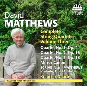 Matthews - String Quartets Vol 3 in the group Externt_Lager /  at Bengans Skivbutik AB (1156971)