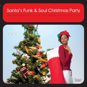 Various - Santa's funk & soul christmas party vol 2 in the group VINYL / Vinyl Christmas Music at Bengans Skivbutik AB (1164922)
