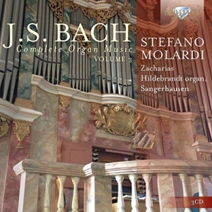 Bach - Organ Music Vol 3 in the group Externt_Lager /  at Bengans Skivbutik AB (1167971)