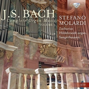 Bach - Organ Music Vol 3 in the group CD / Klassiskt at Bengans Skivbutik AB (1167971)